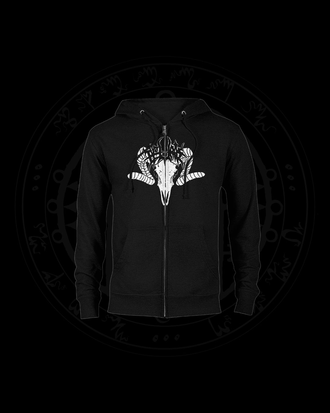 TEURAS "LOGO" Zip-hoodie