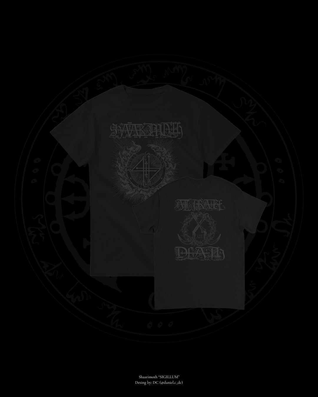 Shaarimoth "SIGILLUM" GREY T-shirt
