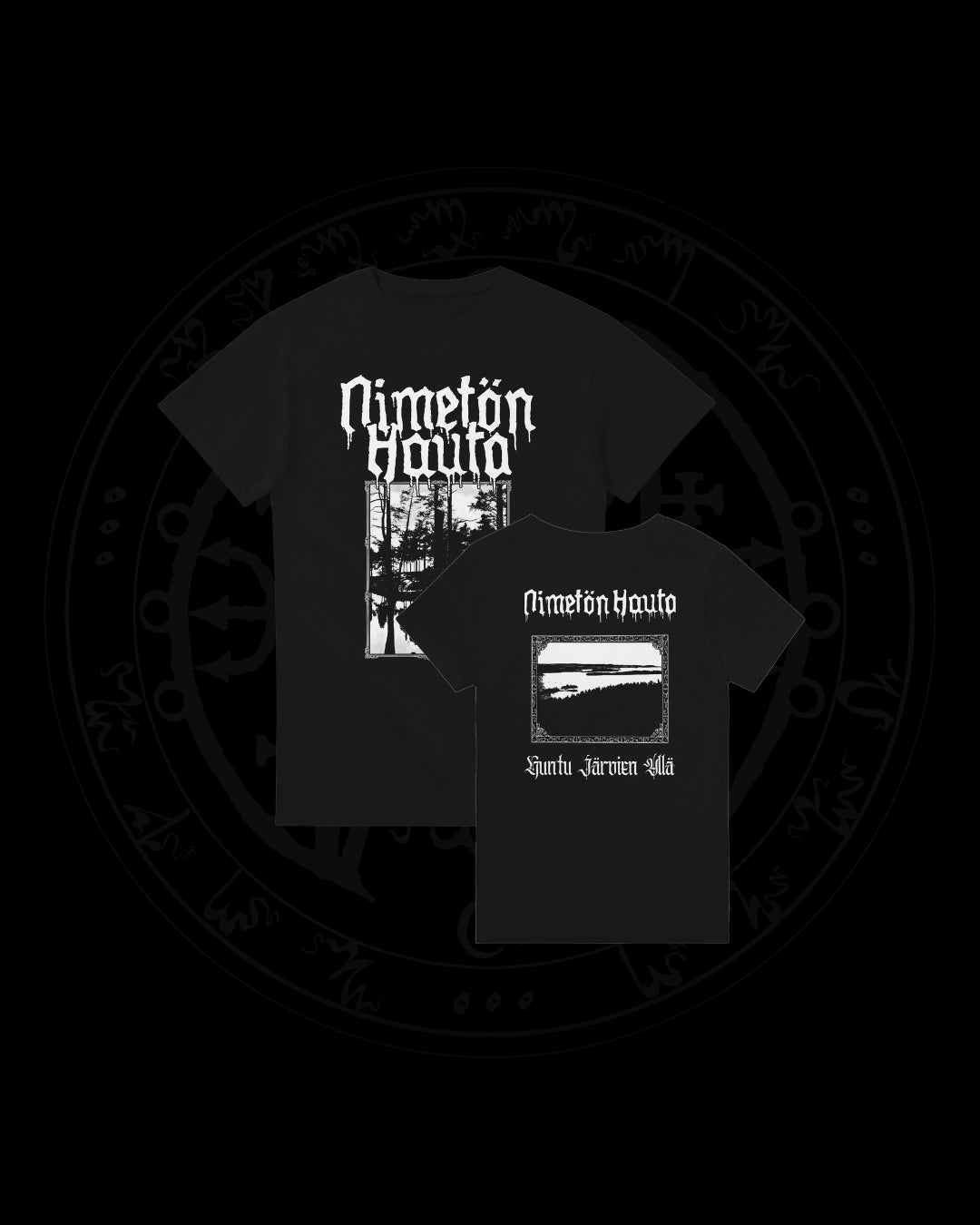 Nimetön Hauta "Huntu Järvien Yllä" T-shirt