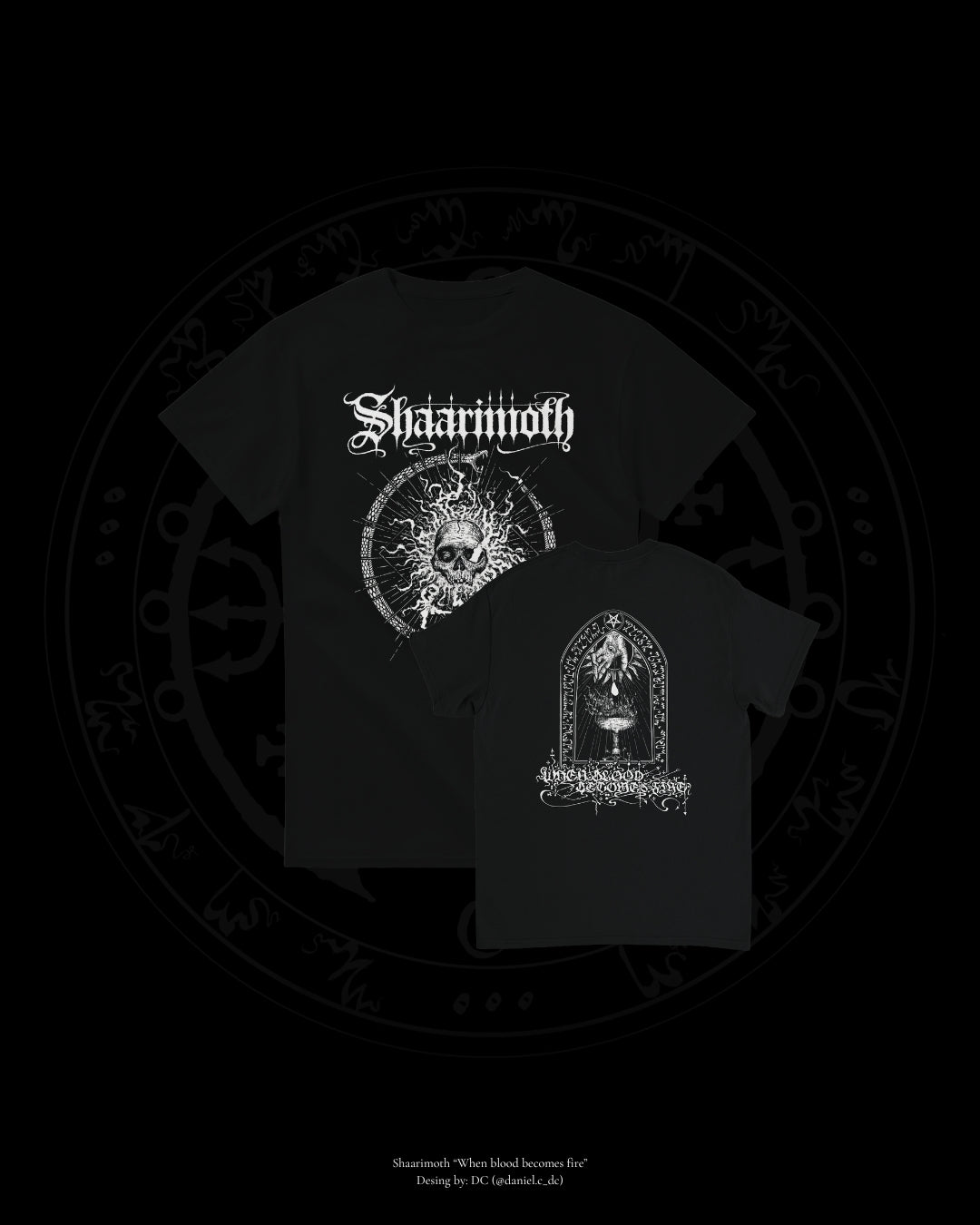 SHAARIMOTH "When Blood Becomes Fire" T-shirt