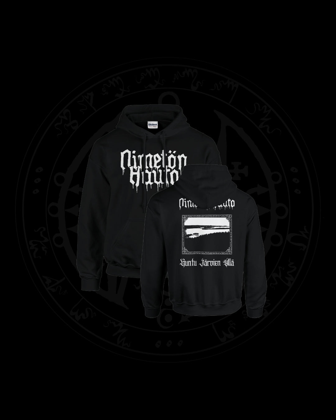Nimetön Hauta "Huntu Järvien Yllä" Hoodie