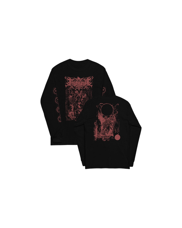 Ensanguinate "Queen of the great world" Longsleeve Red