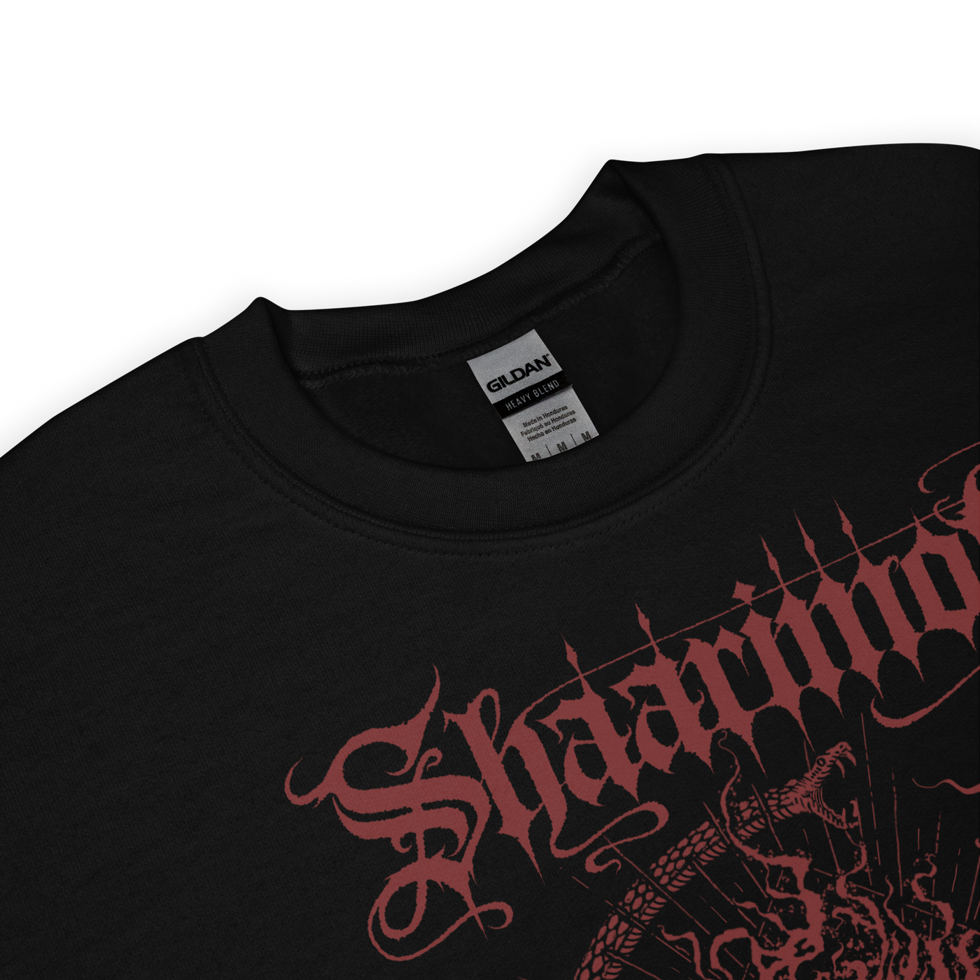 Shaarimoth "When blood becomes fire" RED Sweatshirt