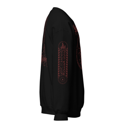 Shaarimoth "When blood becomes fire" RED Sweatshirt