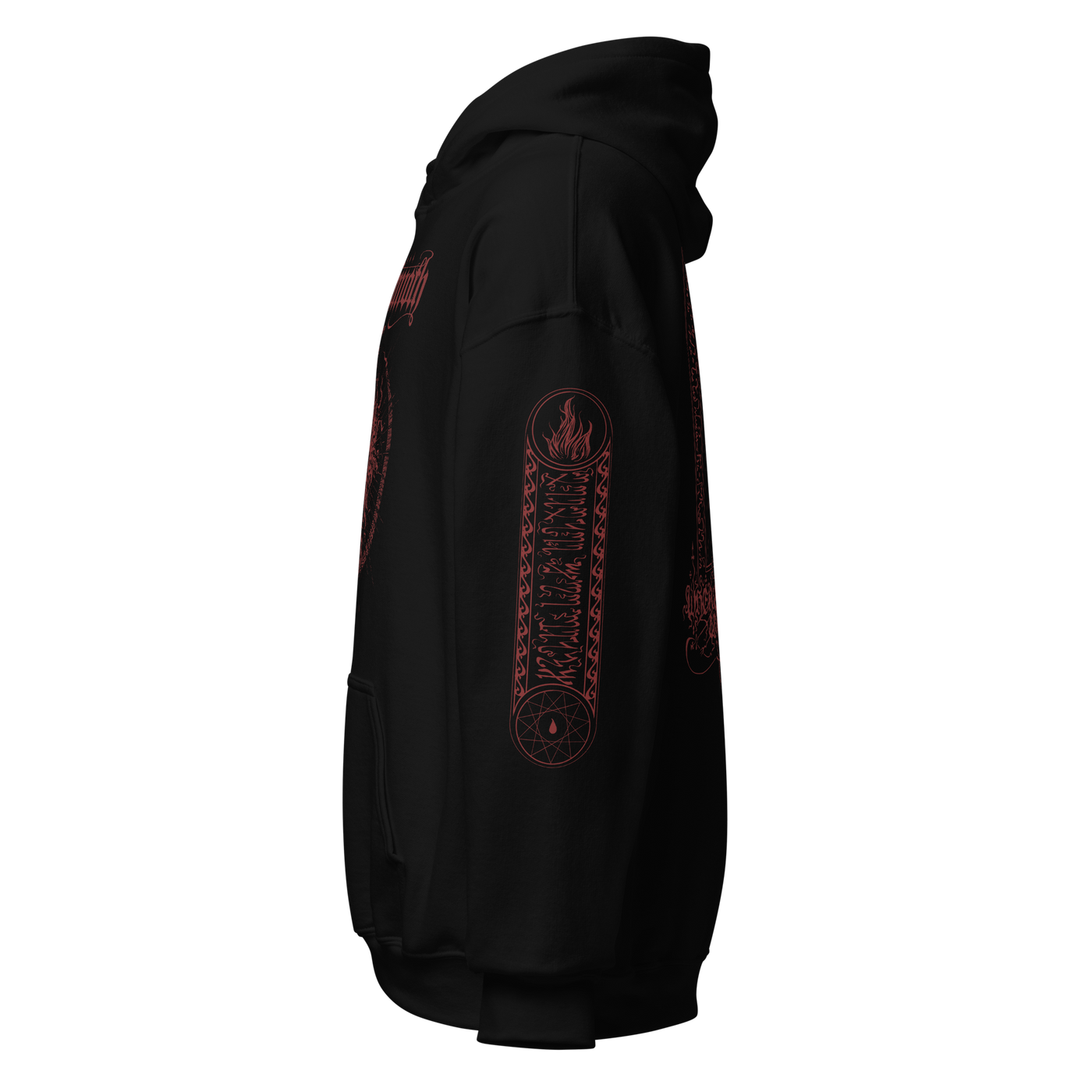 Shaarimoth "When blood becomes fire" RED Hoodie