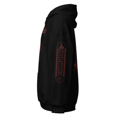 Shaarimoth "When blood becomes fire" RED Hoodie