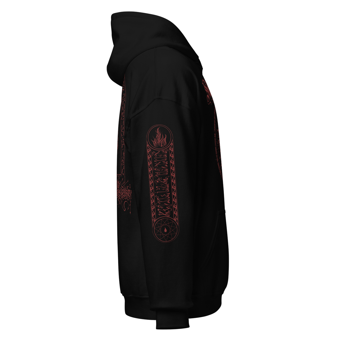 Shaarimoth "When blood becomes fire" RED Hoodie