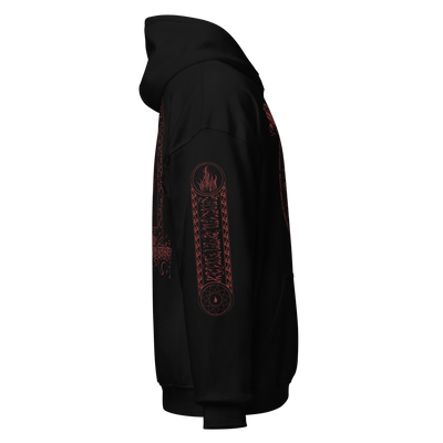 Shaarimoth "When blood becomes fire" RED Hoodie