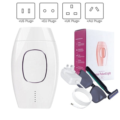 LCD PORTABLE LASER HAIR REMOVAL DEVICE - Mindisca